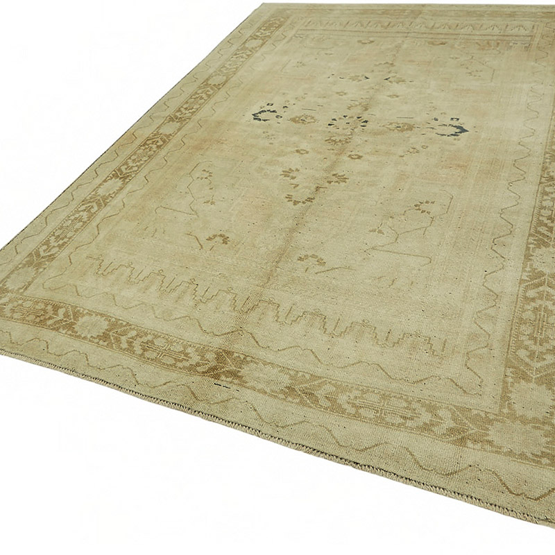 Alfombra Vintage Turca Anudada a Mano - K0087590