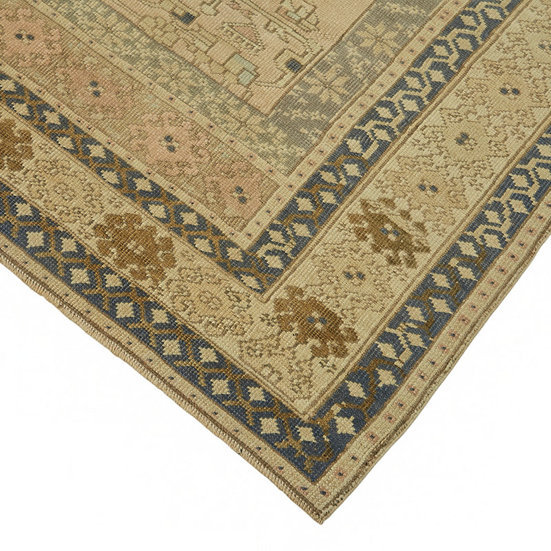 Vintage Turkish Hand-Knotted Rug - 5' 9" x 9'  (69" x 108") - K0087591