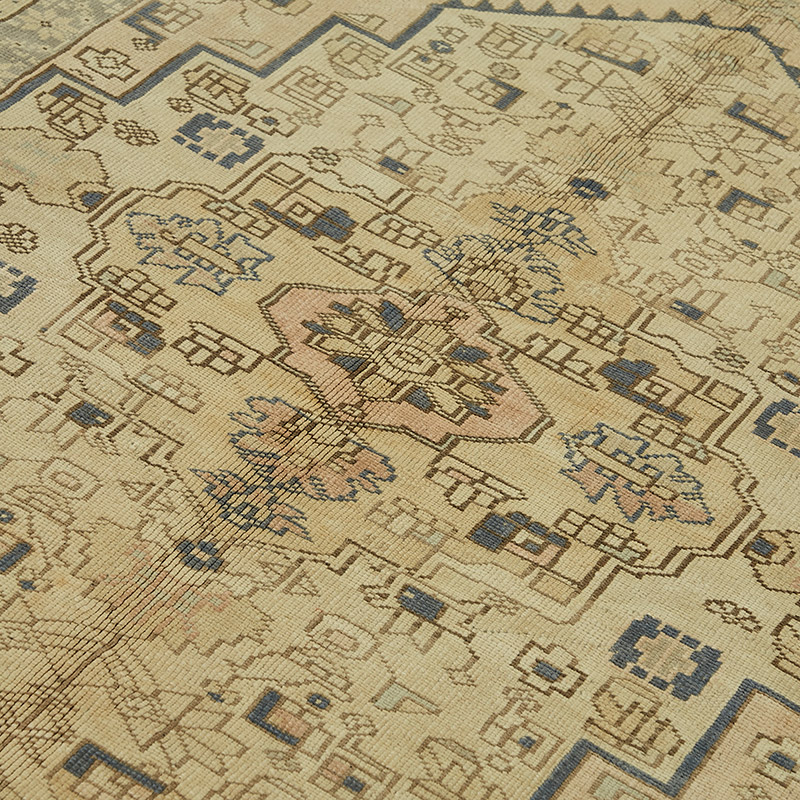 Vintage Turkish Hand-Knotted Rug - 5' 9" x 9'  (69" x 108") - K0087591