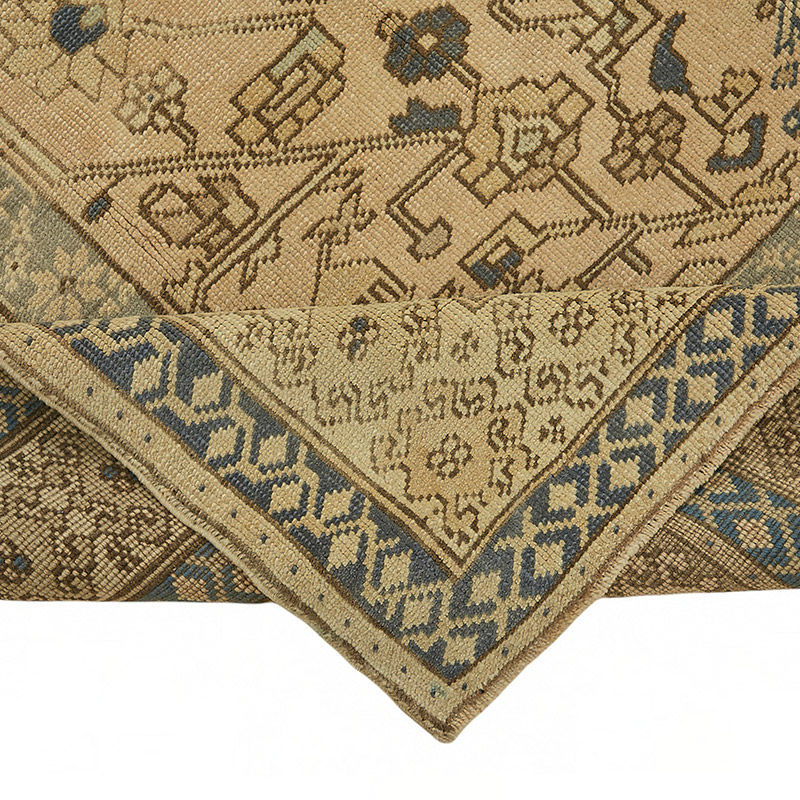 Vintage Turkish Hand-Knotted Rug - 5' 9" x 9'  (69" x 108") - K0087591