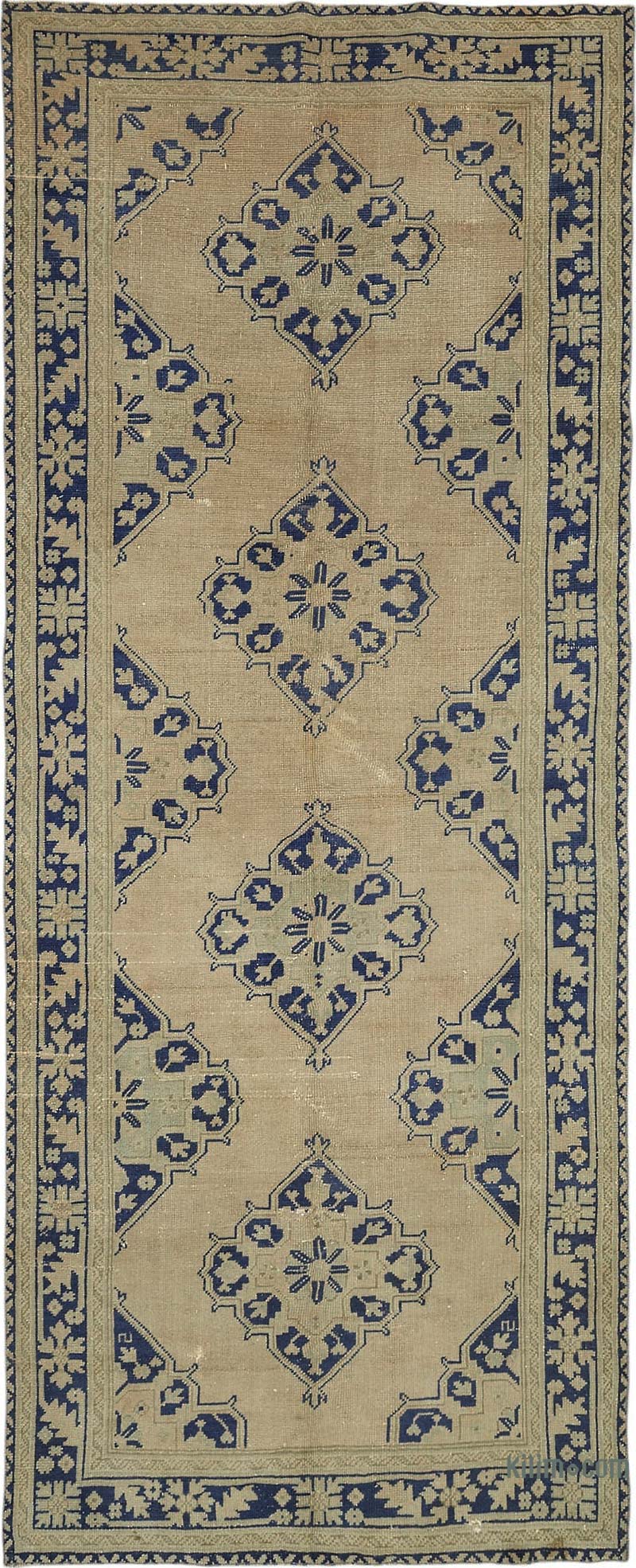 Alfombra Vintage Turca Anudada a Mano - K0087594
