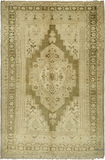 Alfombra Vintage Turca Anudada a Mano