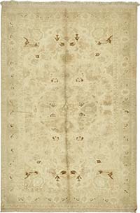 Vintage Turkish Hand-Knotted Rug - 6' 3" x 9' 2" (75" x 110")