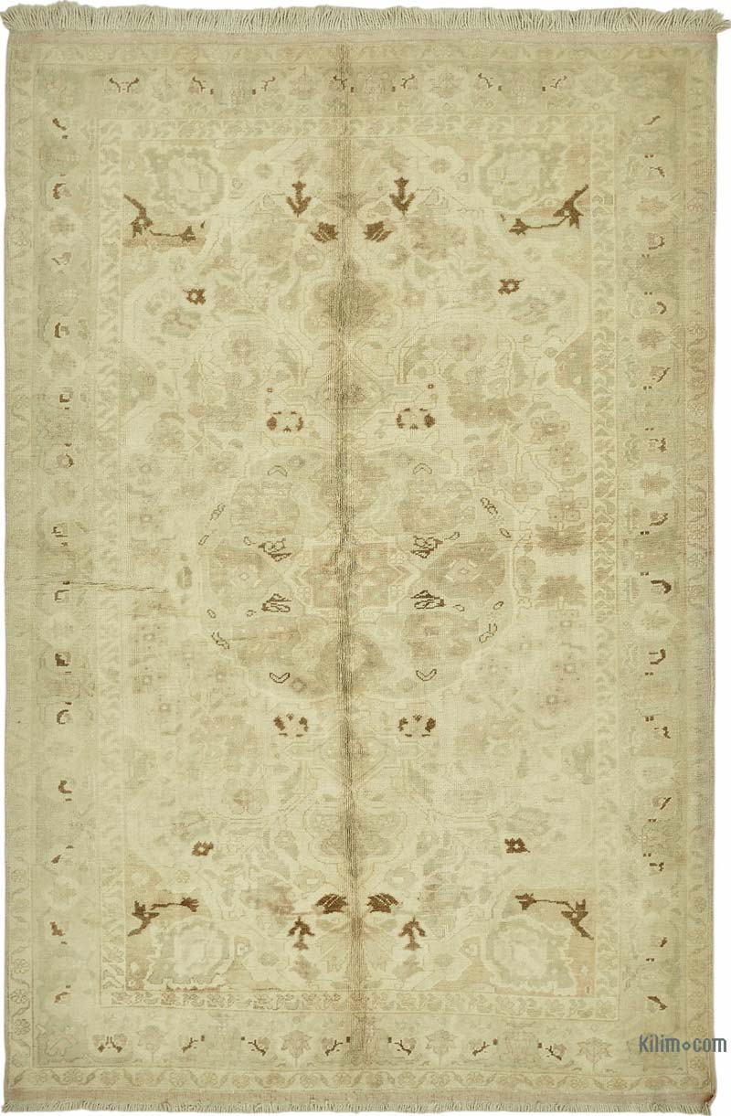 El Dokuma Vintage Halı - K0087596