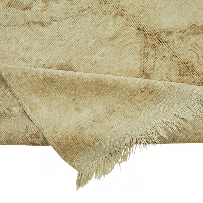 Alfombra Vintage Turca Anudada a Mano - K0087597