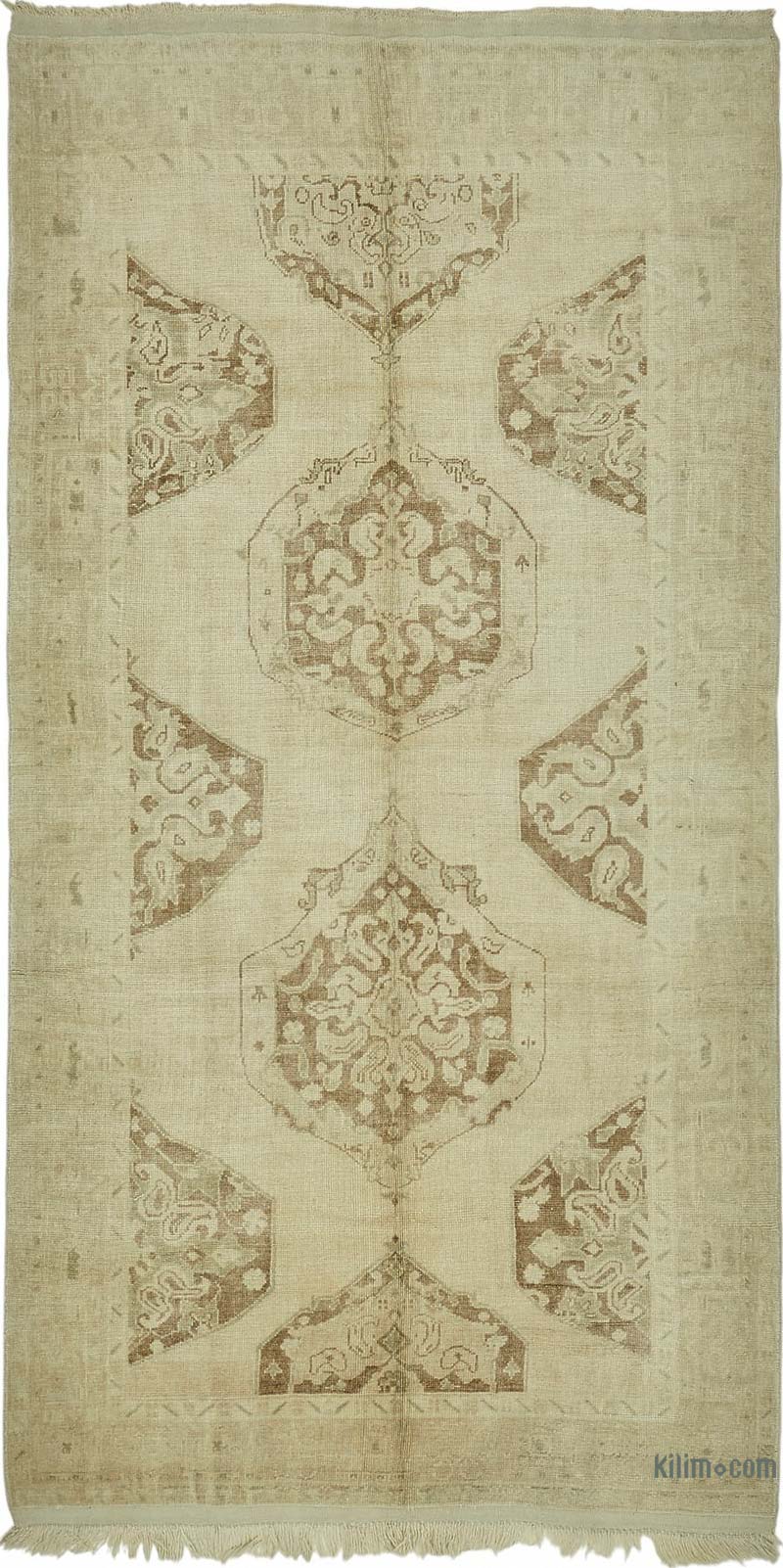 Alfombra Vintage Turca Anudada a Mano - K0087597