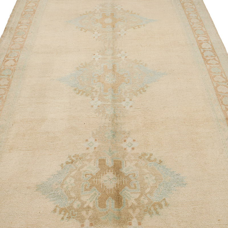 El Dokuma Vintage Halı - 150 cm x 341 cm - K0087601