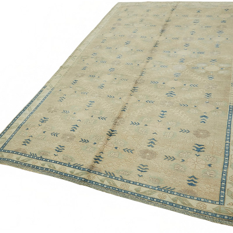 Vintage Turkish Hand-Knotted Rug - 5' 1" x 8' 10" (61" x 106") - K0087604