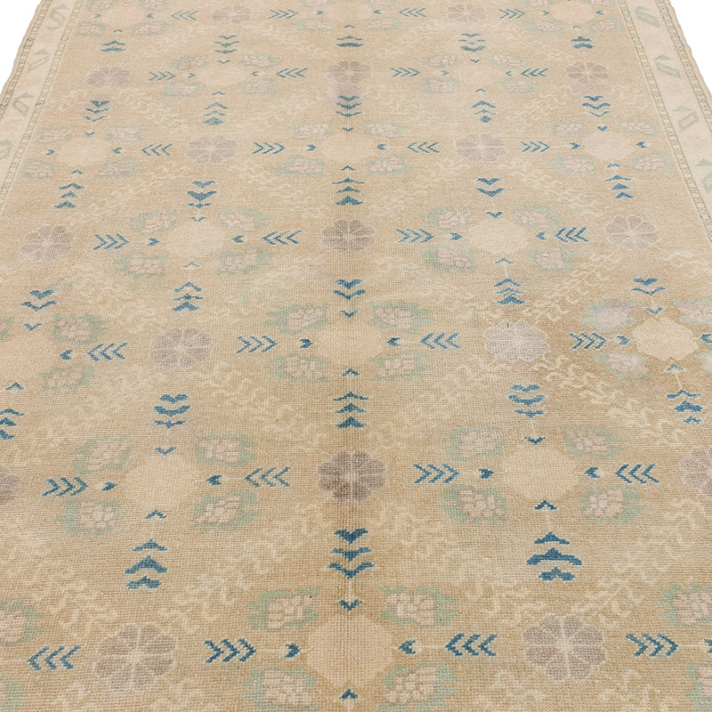 El Dokuma Vintage Halı - 156 cm x 276 cm - K0087604