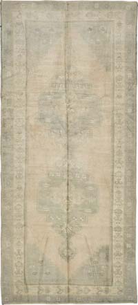 El Dokuma Vintage Halı - 150 cm x 330 cm