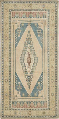 El Dokuma Vintage Halı - 156 cm x 315 cm