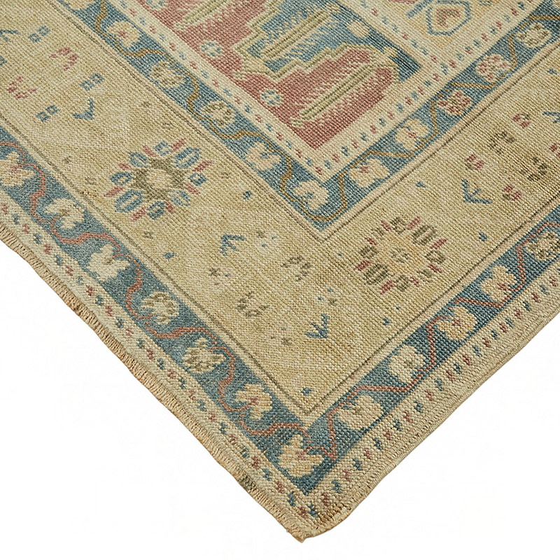 Vintage Turkish Hand-Knotted Rug - 5' 1" x 10' 4" (61" x 124") - K0087606
