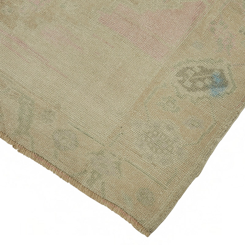 Alfombra Vintage Turca Anudada a Mano - 138 cm x 330 cm - K0087607
