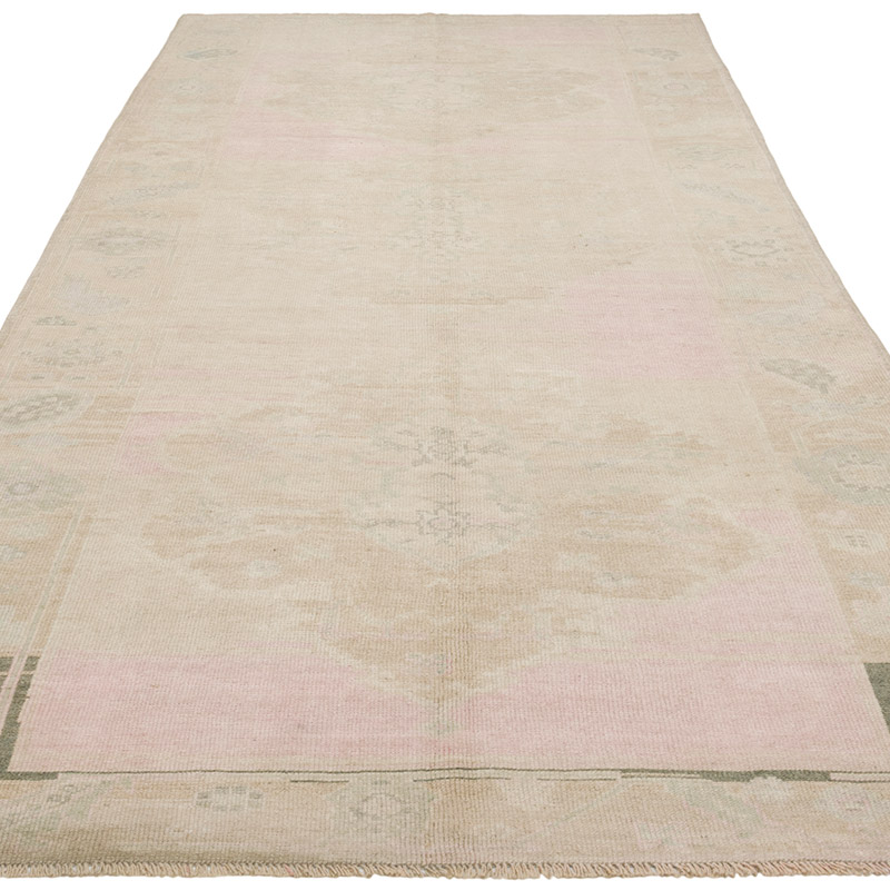 El Dokuma Vintage Halı - 138 cm x 330 cm - K0087607