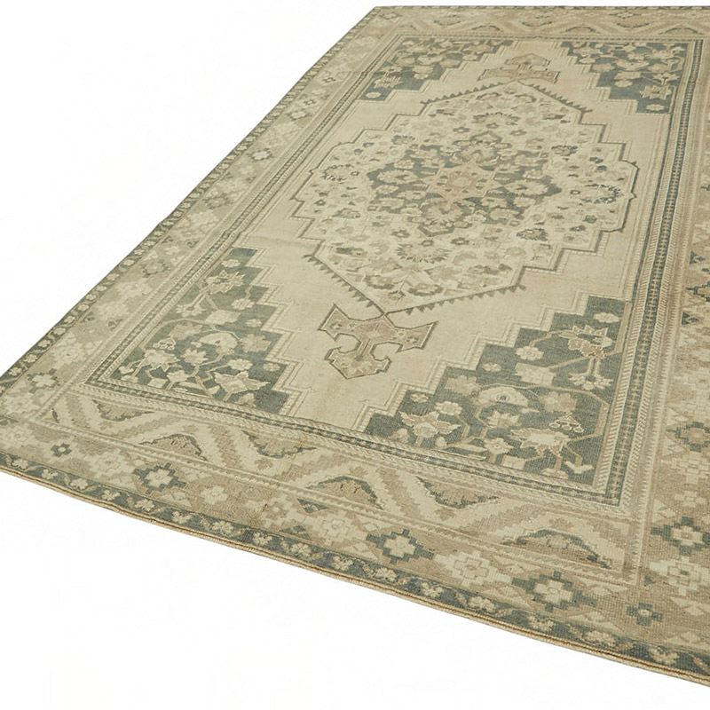Alfombra Vintage Turca Anudada a Mano - 175 cm x 331 cm - K0087609
