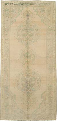 El Dokuma Vintage Halı - 152 cm x 324 cm