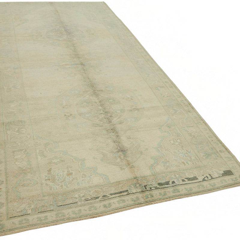 Vintage Turkish Hand-Knotted Rug - 5'  x 10' 8" (60" x 128") - K0087610