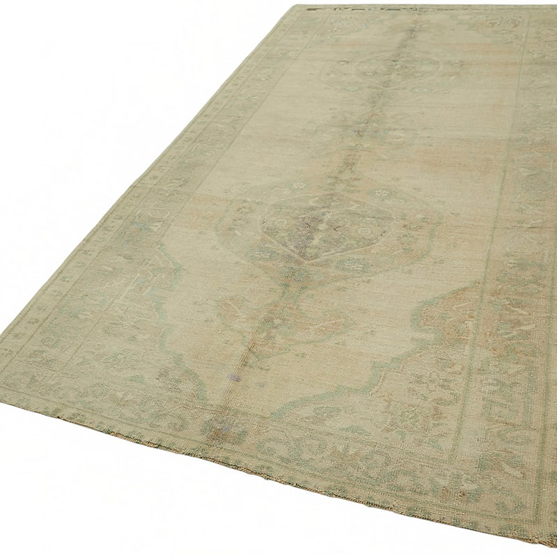 Vintage Turkish Hand-Knotted Rug - 5'  x 10' 8" (60" x 128") - K0087610