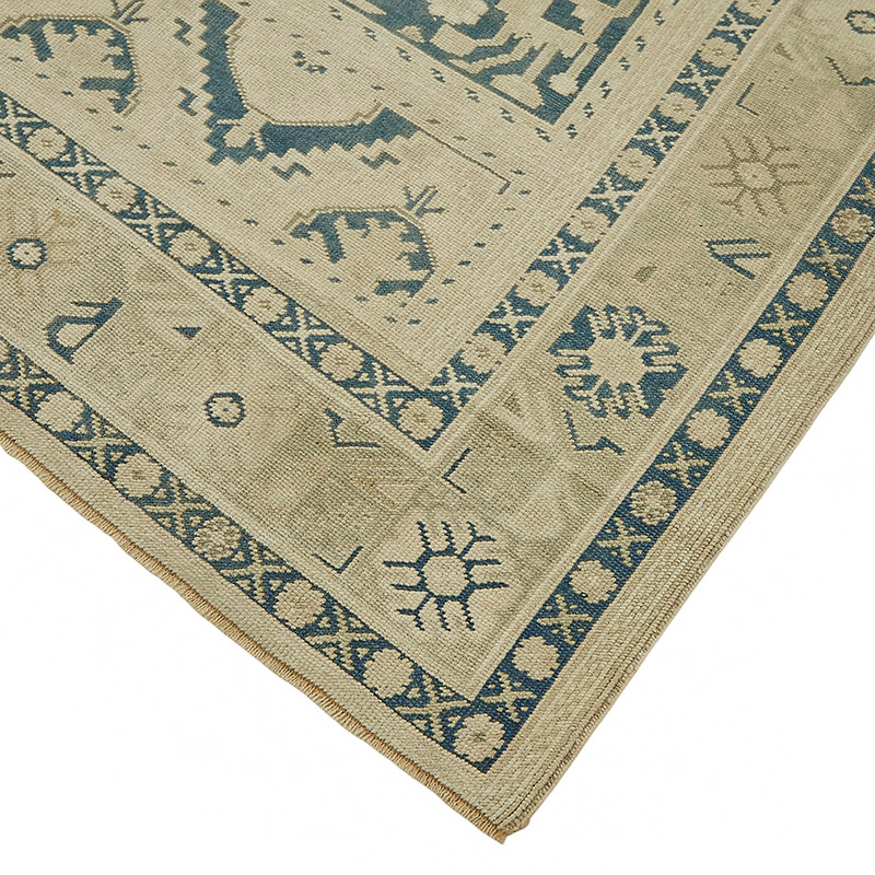 Alfombra Vintage Turca Anudada a Mano - 185 cm x 350 cm - K0087611