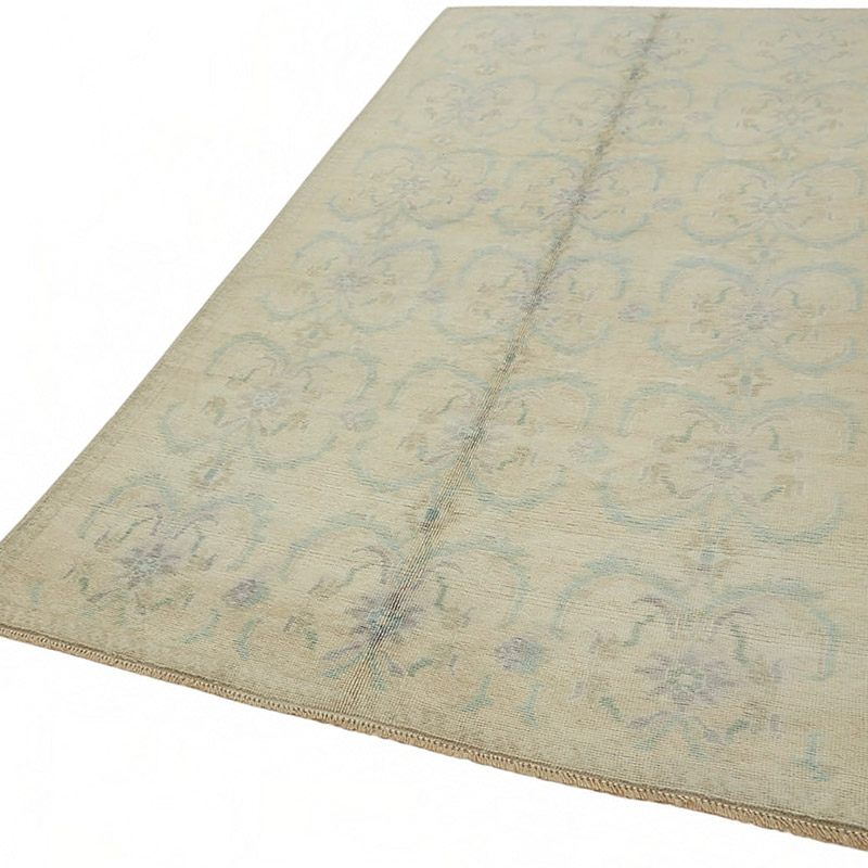 Vintage Turkish Hand-Knotted Rug - 4' 10" x 9' 9" (58" x 117") - K0087613