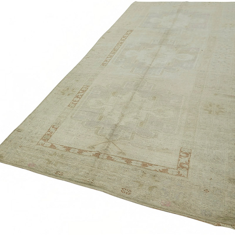Vintage Turkish Hand-Knotted Rug - 4' 10" x 12' 2" (58" x 146") - K0087614