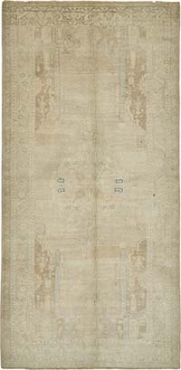 El Dokuma Vintage Halı - 156 cm x 322 cm