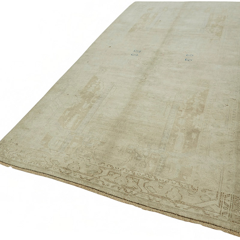 Vintage Turkish Hand-Knotted Rug - 5' 1" x 10' 7" (61" x 127") - K0087618