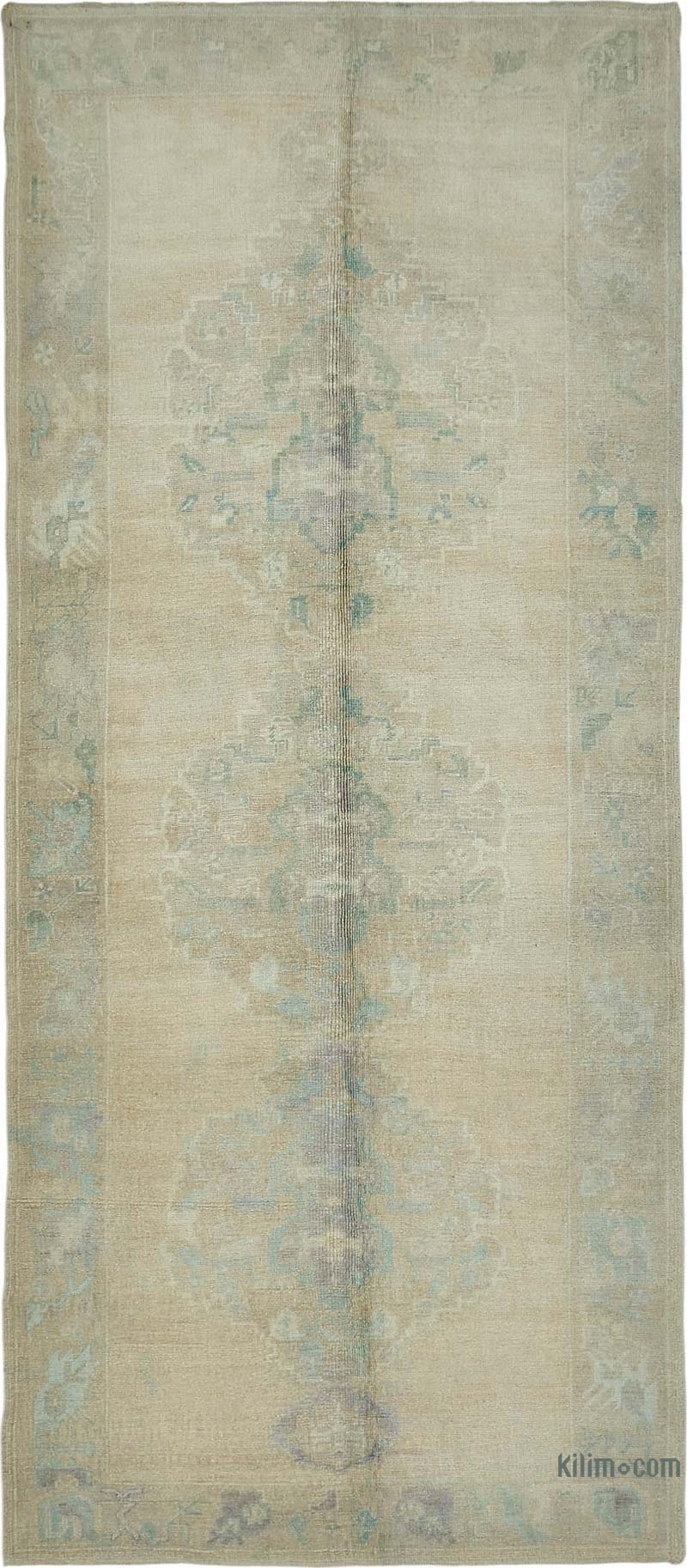 Alfombra Vintage Turca Anudada a Mano - 164 cm x 375 cm - K0087619