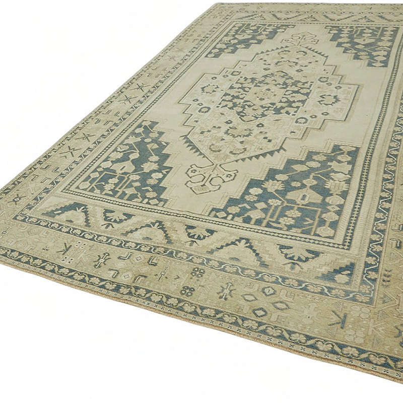 El Dokuma Vintage Halı - 202 cm x 355 cm - K0087620