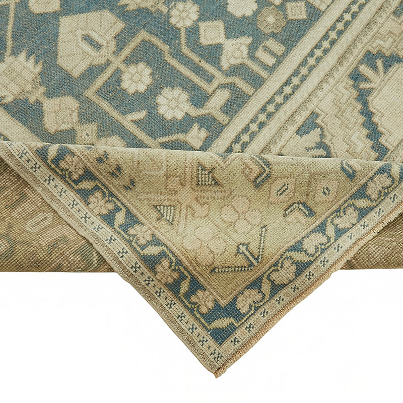 El Dokuma Vintage Halı - 202 cm x 355 cm - K0087620