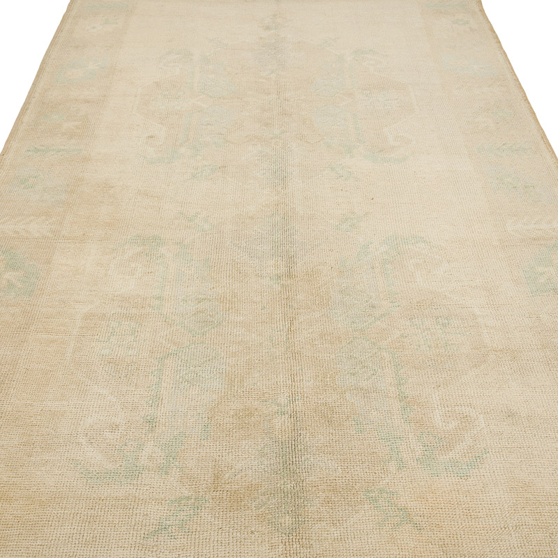 Vintage Turkish Hand-Knotted Rug - 5'  x 11' 6" (60" x 138") - K0087621