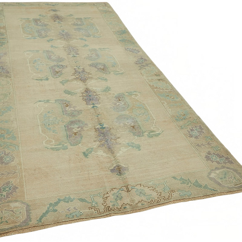 Vintage Turkish Hand-Knotted Rug - 5'  x 10' 6" (60" x 126") - K0087622