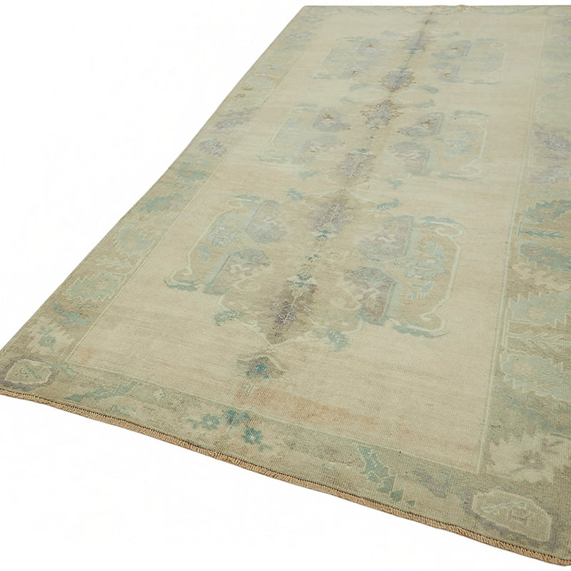 Vintage Turkish Hand-Knotted Rug - 5'  x 10' 6" (60" x 126") - K0087622