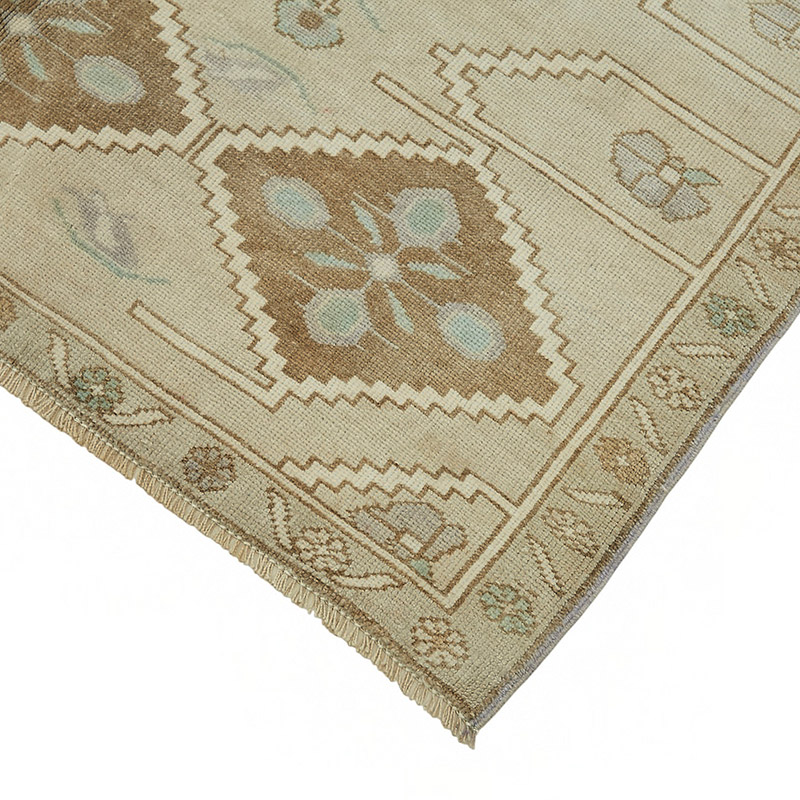 Alfombra Vintage Turca Anudada a Mano - 148 cm x 314 cm - K0087623