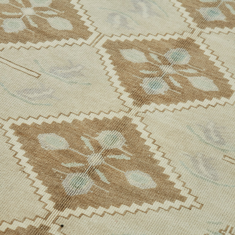 Alfombra Vintage Turca Anudada a Mano - 148 cm x 314 cm - K0087623