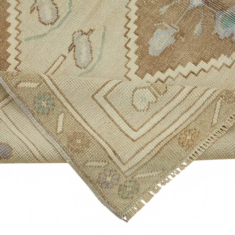 Alfombra Vintage Turca Anudada a Mano - 148 cm x 314 cm - K0087623