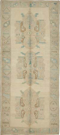 El Dokuma Vintage Halı - 164 cm x 355 cm