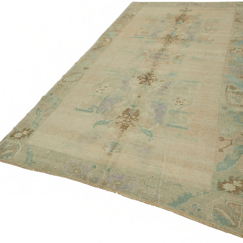 Vintage Turkish Hand-Knotted Rug - 5' 5" x 11' 1" (65" x 133") - K0087627