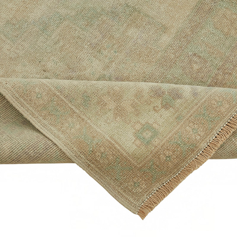 Alfombra Vintage Turca Anudada a Mano - 157 cm x 337 cm - K0087629
