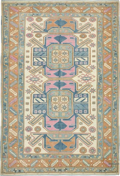 El Dokuma Vintage Halı - 200 cm x 290 cm