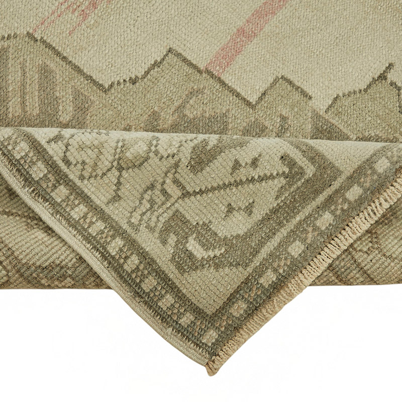 Vintage Turkish Hand-Knotted Rug - 5' 2" x 11' 2" (62" x 134") - K0087633