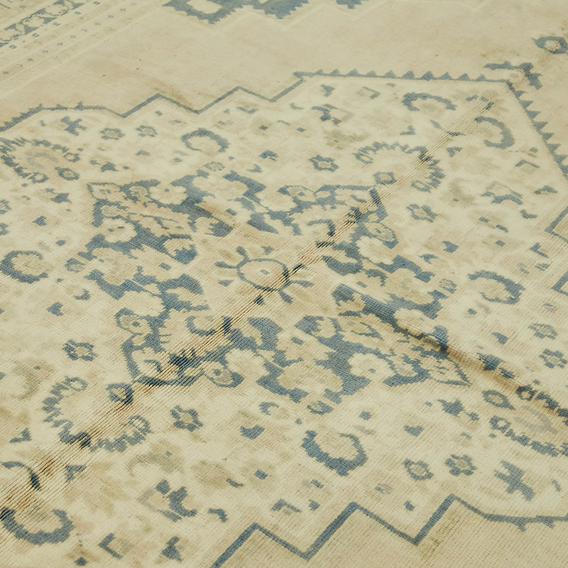 Alfombra Vintage Turca Anudada a Mano - K0087635