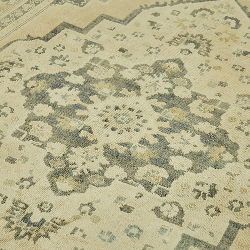 Alfombra Vintage Turca Anudada a Mano - K0087636