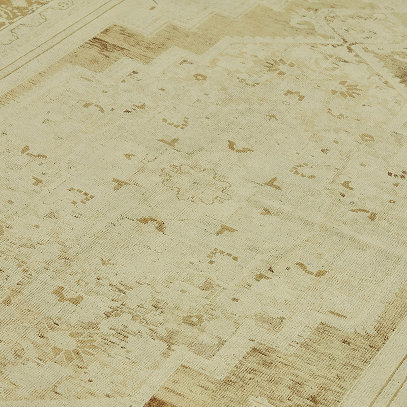 Vintage Turkish Hand-Knotted Rug - 6' 7" x 11' 9" (79" x 141") - K0087637