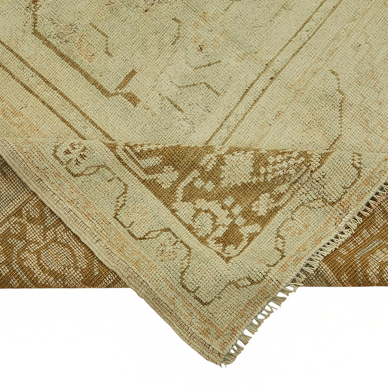 Vintage Turkish Hand-Knotted Rug - 6' 7" x 11' 9" (79" x 141") - K0087637