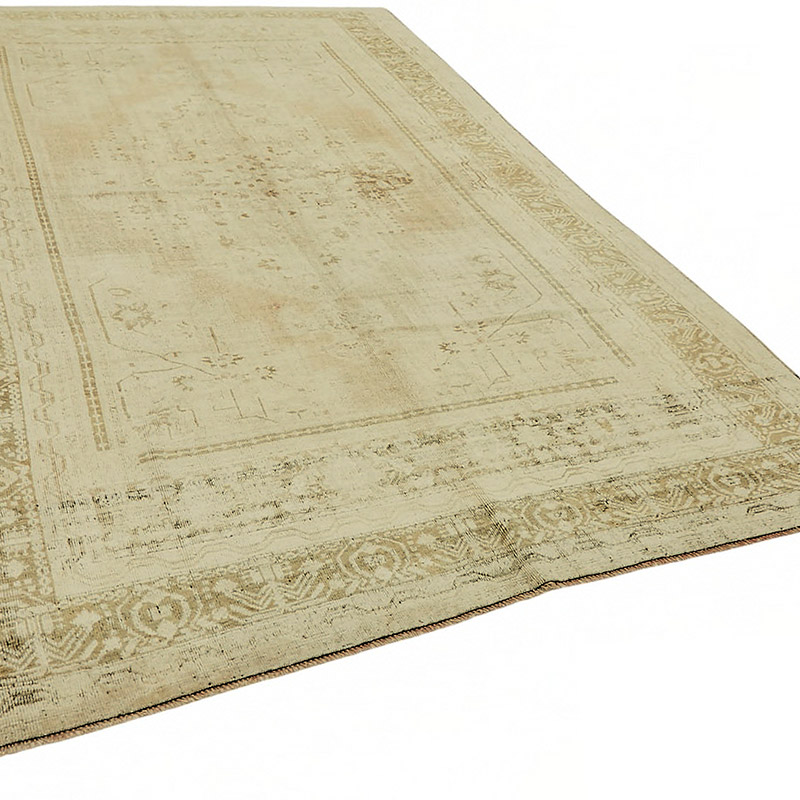 Vintage Turkish Hand-Knotted Rug - 7' 9" x 11' 11" (93" x 143") - K0087638