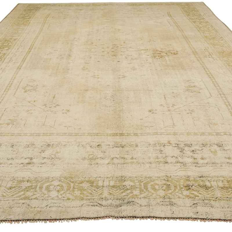 El Dokuma Vintage Halı - 237 cm x 370 cm - K0087638