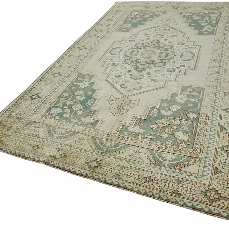 Vintage Turkish Hand-Knotted Rug - 6' 3" x 11' 8" (75" x 140") - K0087639
