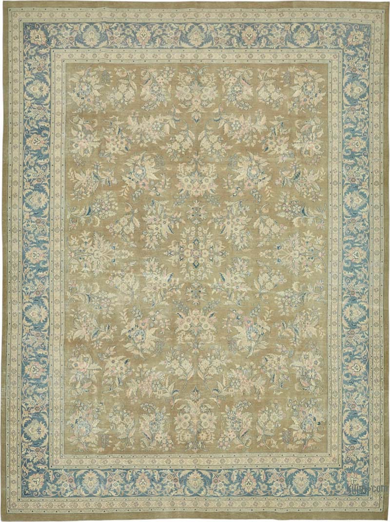 Alfombra Oriental Vintage Anudada a Mano - 303 cm x 402 cm - K0087641