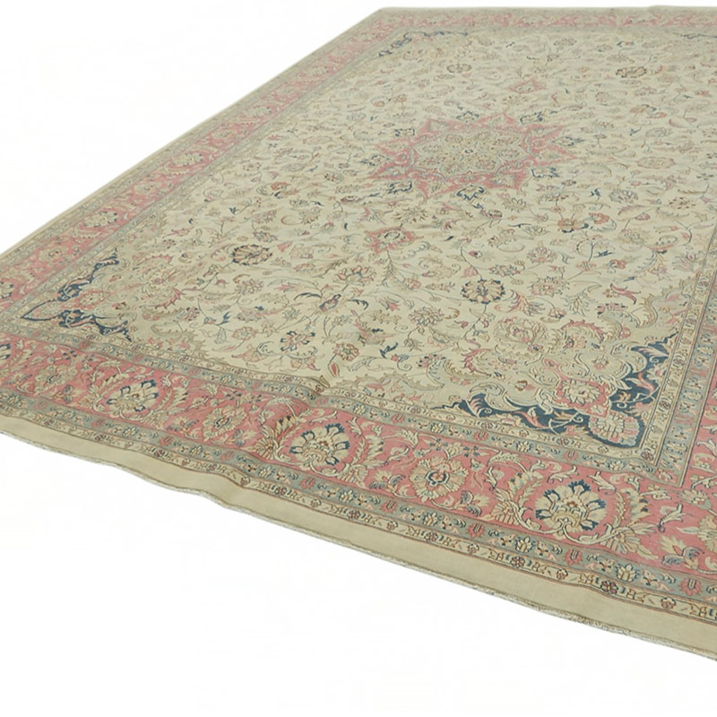 Alfombra Oriental Vintage Anudada a Mano - 301 cm x 420 cm - K0087647